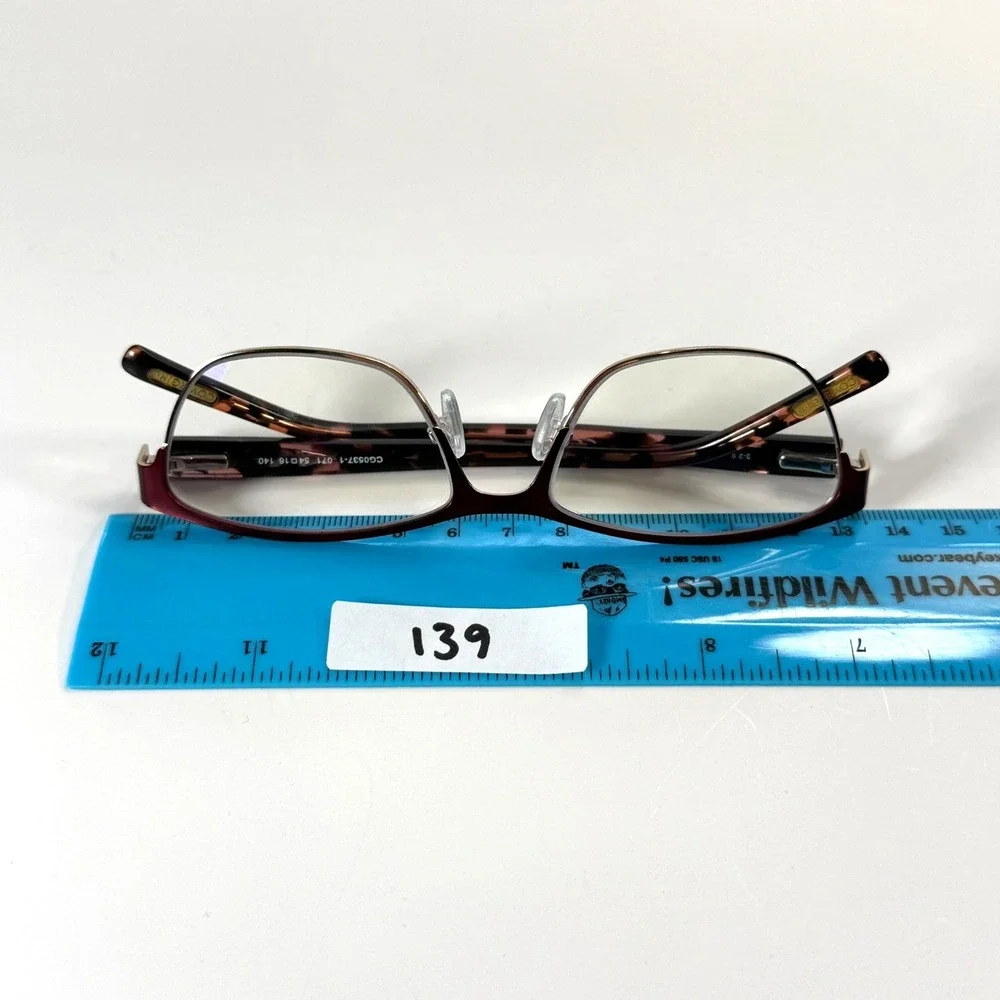 Covergirl CG0537-1 071 Eyeglasses‎ 54-16-140 Bordeaux Tortoise Shell Womens